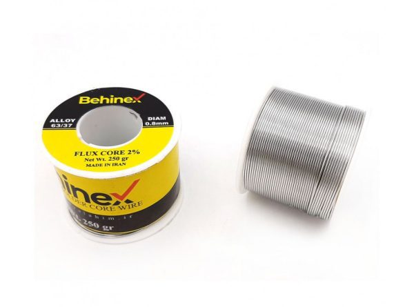 سیم لحیم 0.8mm 250g مارک Behinex