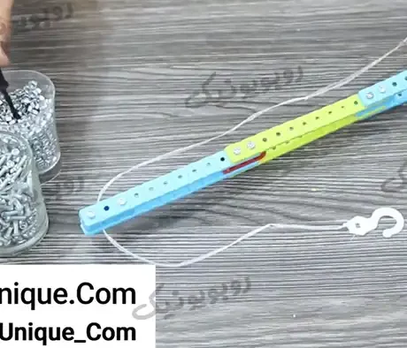 آموزش ساخت قلاب ماهیگیری کیت رباتیک