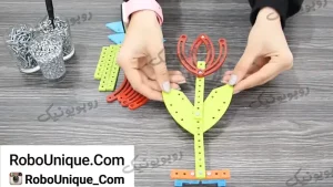 آموزش ساخت گل با سازه رباتیک | ترم اول
