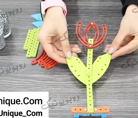 آموزش ساخت گل کیت رباتیک